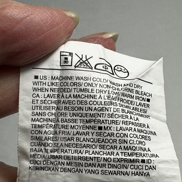 Old Navy Womens Purple Cream Plaid Popover Shirt XL Cotton/Rayon - Picture 4 of 9